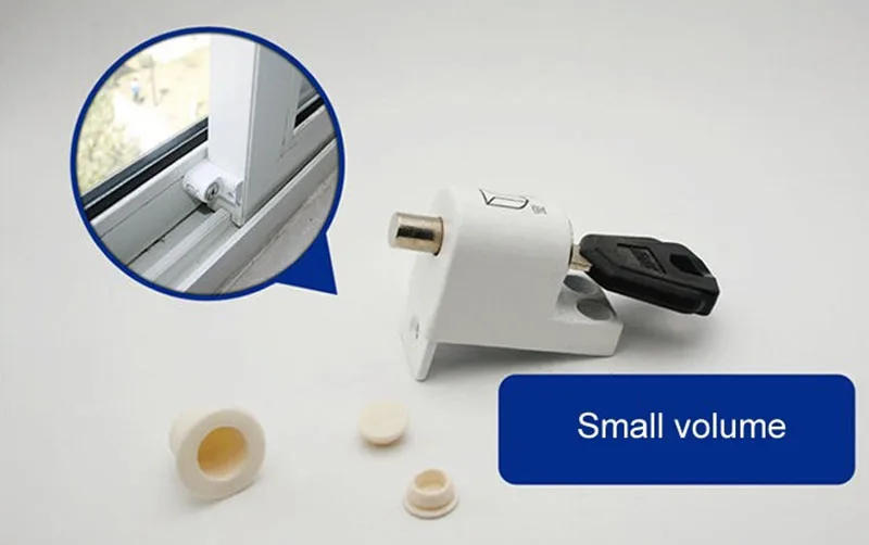 Description Picture 3 of itemSliding Window Patio Screw Door Lock Key Push Baby Child Safety Protection Antitheft Door Window Security Lock Catches Set