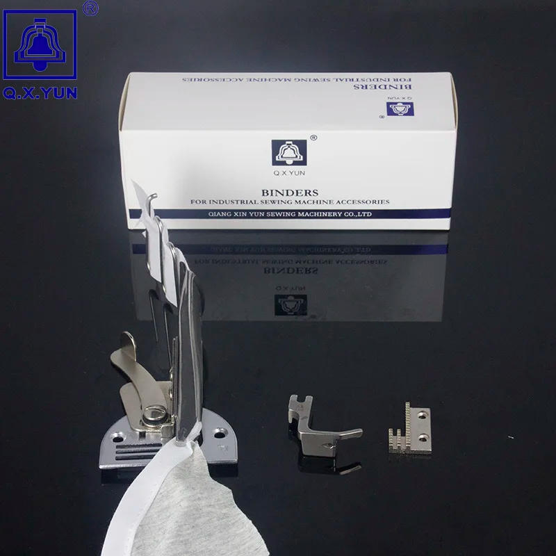 Description Picture 2 of itemQ.X.YUN overlock folder TAPE SIZE 45mm A10 hemmer Right Angle Bias Binder for lockstitch machine Binding of curve edge
