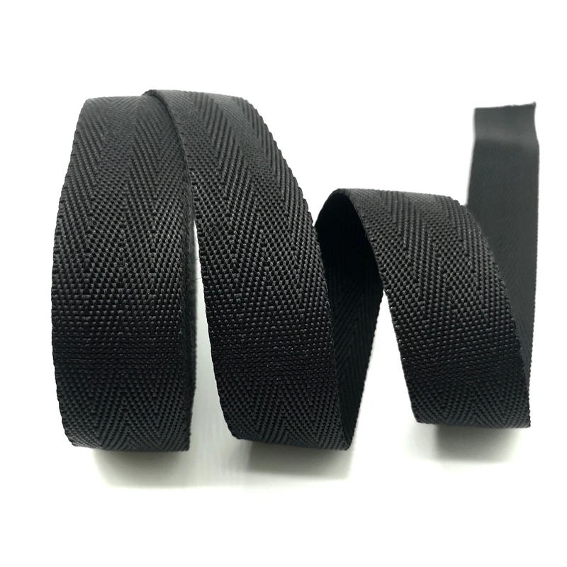 Description Picture 4 of item5 yards 25mm Canvas Webbing Bag Belt Ribbon Nylon  Knapsack Strapping Sewing   Accessories