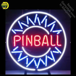 Pinball Billiards neon Signs Real Glass Tube neon lights Recreation Game Room Professiona Iconic Sign Advertise neon board Lamps