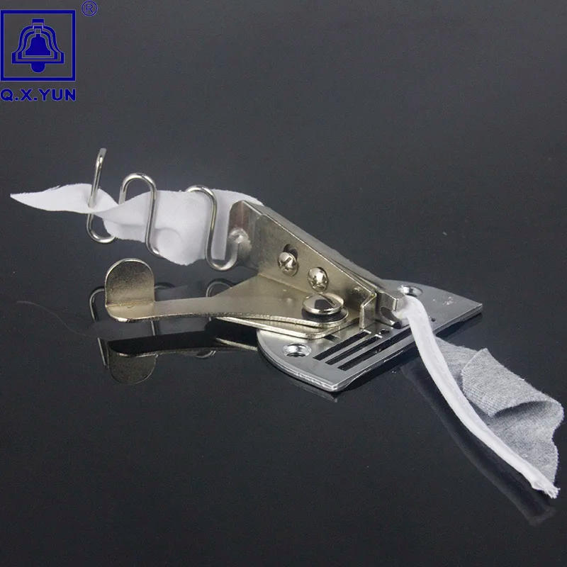 Description Picture 4 of itemQ.X.YUN overlock folder TAPE SIZE 20mm A10 hemmer Right Angle Bias Binder for lockstitch machine Binding of curve edge