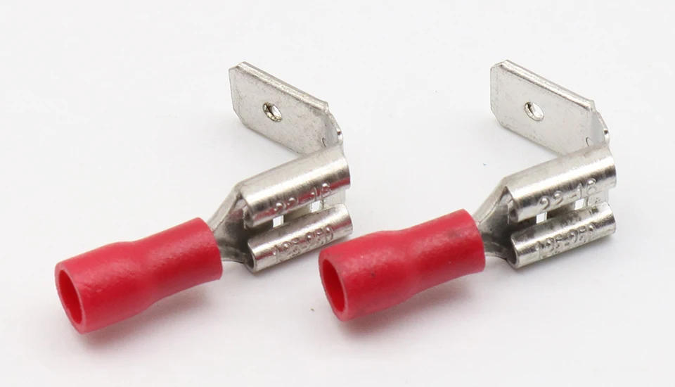 Description Picture 3 of item20x Crimping Connectors Piggyback Female Spade Connector Terminals Brass printed with Sn