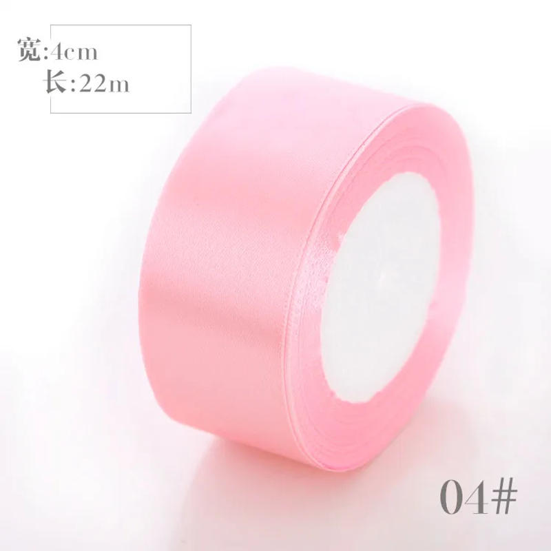 Description Picture 4 of item6mm 10mm 15mm 20mm 25mm 40mm 50mm Satin Ribbons White Pink Red Blue Purple Green Black Yellow Orange Ribbons 34 Colors Pick Up