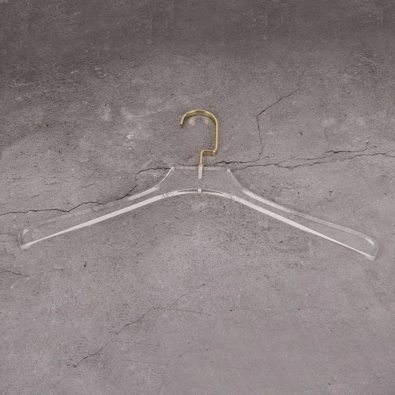 Description Picture 5 of item10 pcs. Pack Fashion Clothing & Wardrobe Storage Holders & Racks Unisex Bright Plastic Plus-size Clothes Hanger For DIY Logo