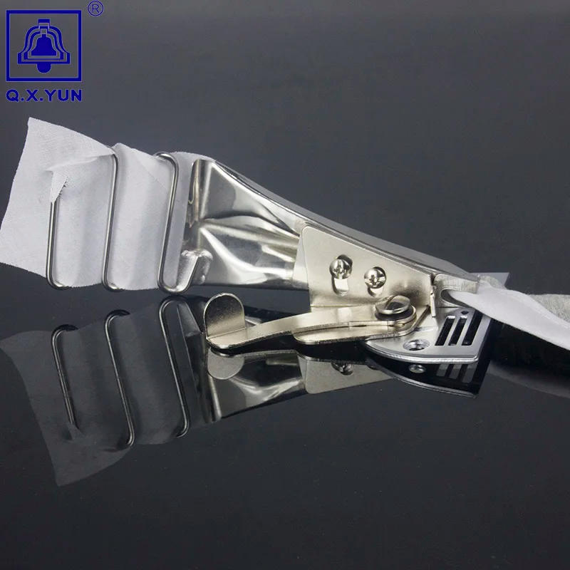 Description Picture 4 of itemQ.X.YUN overlock folder TAPE SIZE 45mm A10 hemmer Right Angle Bias Binder for lockstitch machine Binding of curve edge