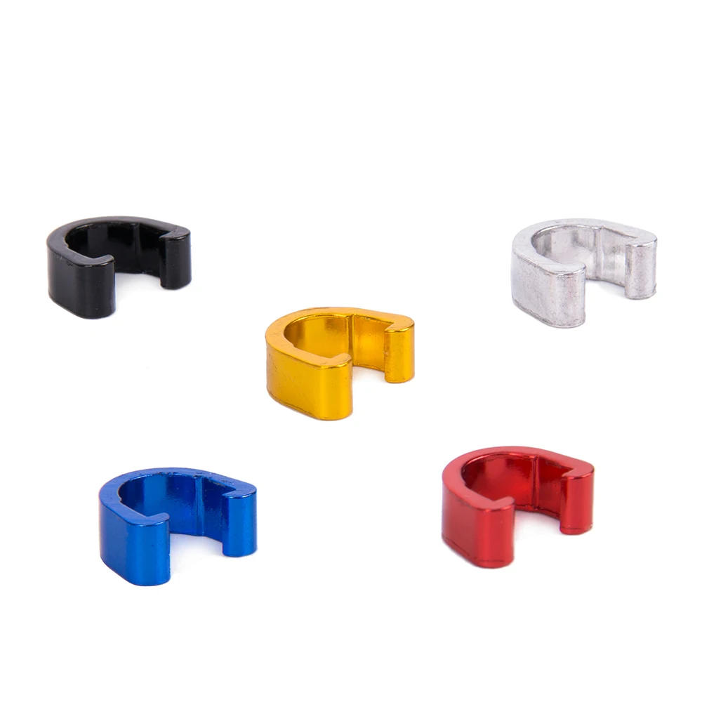 Description Picture 5 of itemZTTO 10Pcs Bicycle Brake Cable Shifter Line Buckle Tubing Cable C-Clip MTB Road Bike Frame Cable Lock Fixed Clamp Clips  Alloy