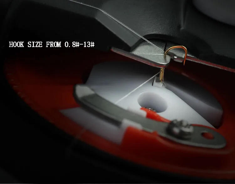 Description Picture 2 of itemElectric Automatic Fishing Hook Tier Machine Fast Fishing Hooks Line Tying Device Tool Fishing Tackle Accessories B439