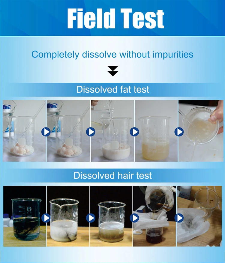 Description Picture 5 of itemHousehold drain cleaner deodorant kitchen toilet bathtub sewer cleaning powder Pipe dredging tool Prevent blockage Fast delivery