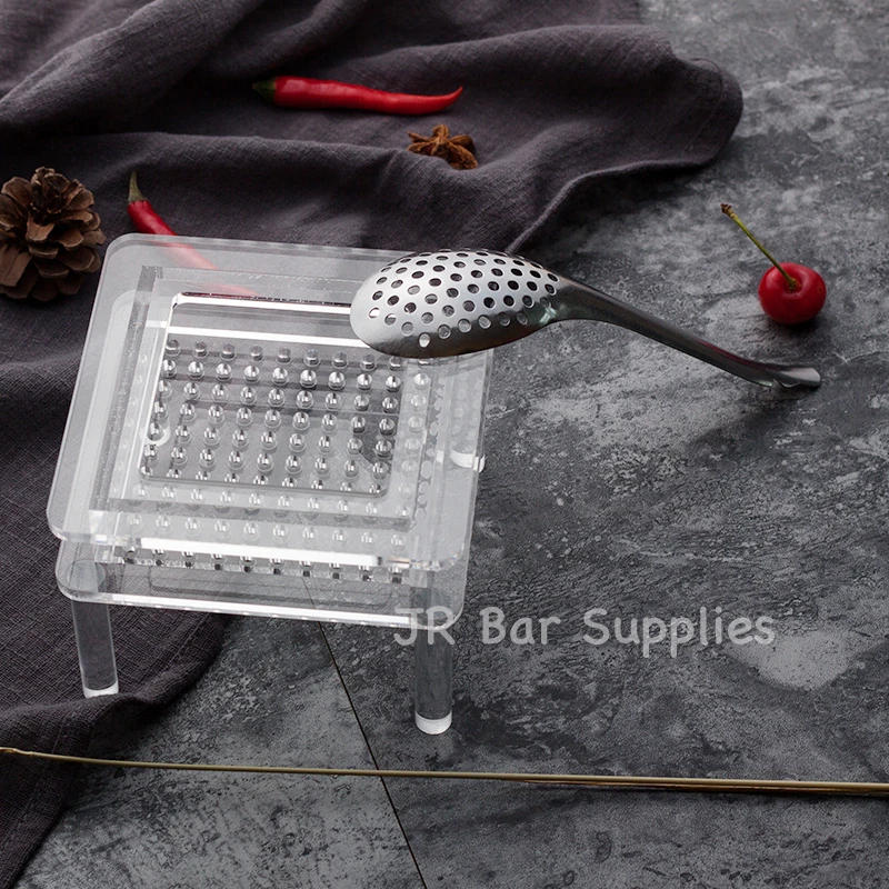 Description Picture 3 of item100PCS Molecular Mixologist Slotted Bar Spoon Pack of 100