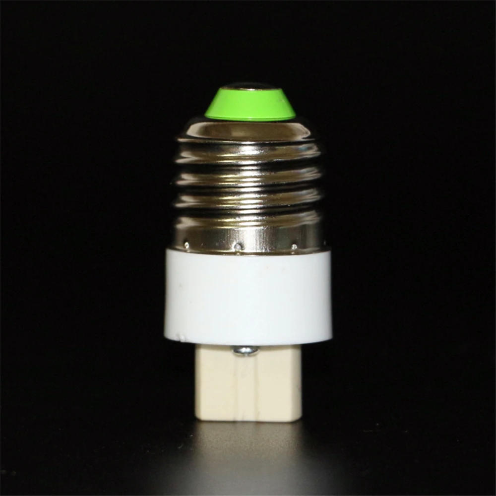 Description Picture 2 of itemASMTLED 1Pcs Fireproof Material E27 to G9 lamp Holder Converter Socket Conversion light Bulb E27-G9 Base type Adapter