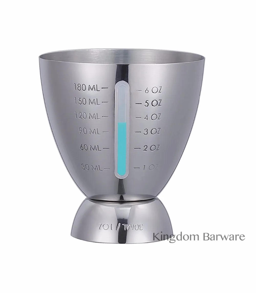 Description Picture 4 of itemBar Cocktail Jigger Measured Double 1-6 oz Measuring Jiggers, Stainless Steel