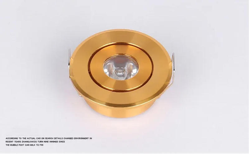 Description Picture 4 of item1W 3W 6W MINI Downlight  Dimmable High Power LED Recessed Ceiling DownLight Lamps LED Downlights for Living Room Cabinet Bedroom