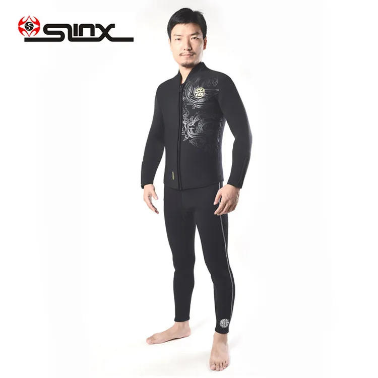 Description Picture 3 of itemSlinx 5mm Diving Wetsuit Jackets Men Neoprene Jacket for Diving Kitesurfing Clothes Suit Front Zip