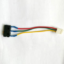 2 Pcs Gas Burner Home Appliance Parts Three-Wire Micro Switch Without Splinter Used on Gas Stove / Cooktop /Gas water heater