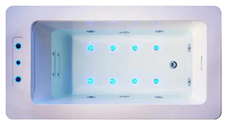 Description Picture 3 of item1700mm Whirlpool Surfing Colored Lamp Bubble Bathtub Hydromassage Waterfall Tub NS1101W