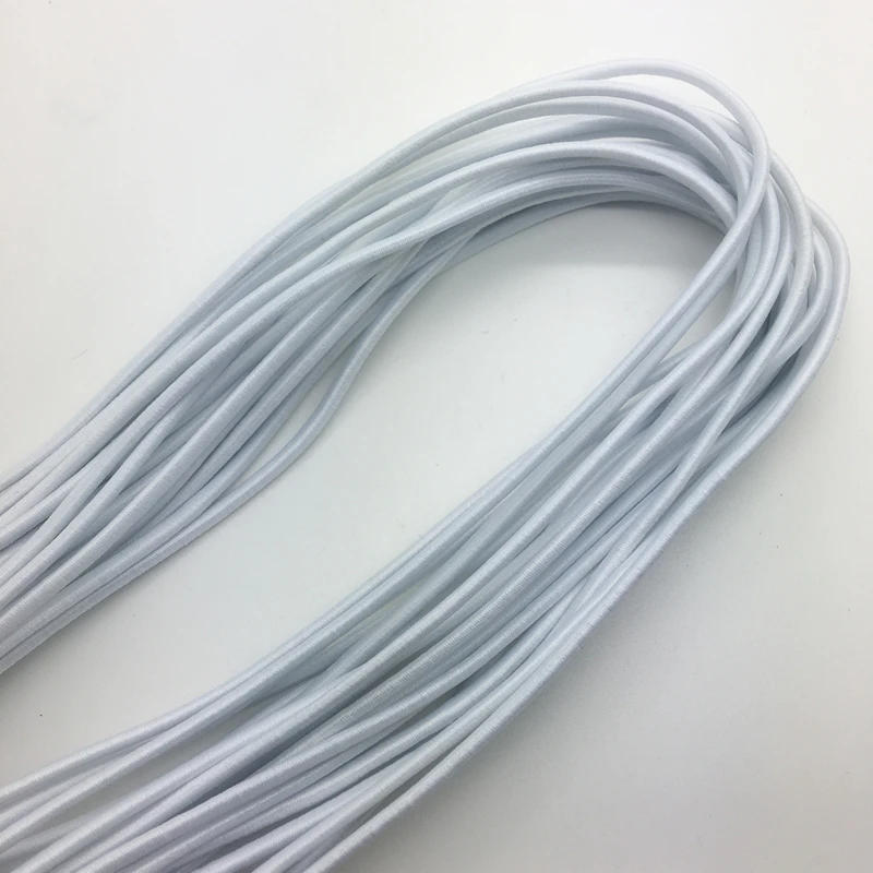 Description Picture 4 of item5yards/lot Army green Trong Elastic Bungee Rope Shock Cord Tie Down DIY Jewelry Making Pick color