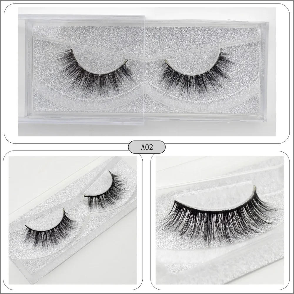 Description Picture 6 of itemLash Mink Eyelashes 3D Mink Hair Lashes Wholesale Real Mink Fur Handmade Crossing Lashes Thick Lash Makeup 23 Styles 1 Pair