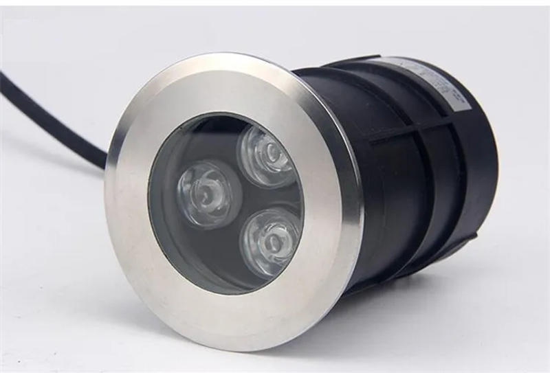 Description Picture 6 of itemIP68 3W/9W Waterproof LED Underground Light Outdoor Ground Garden Path Floor Buried Yard Spot Landscape DC12V/AC85-265V