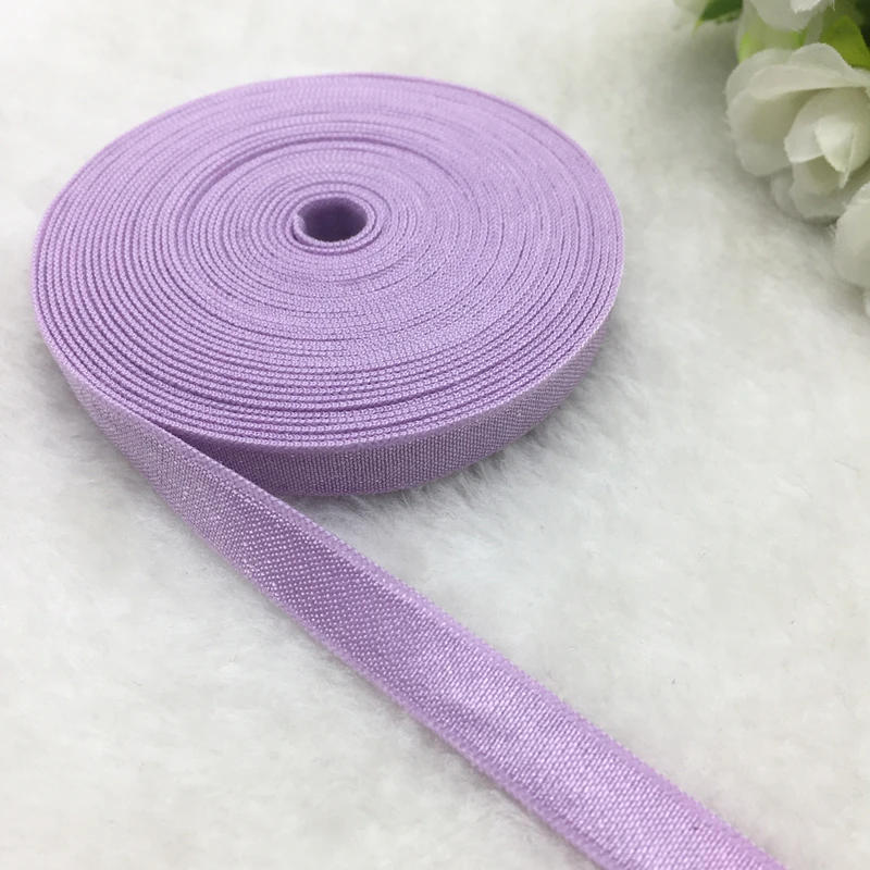 Description Picture 5 of item5 yds 3/8"(10mm) Spandex Ribbon Multirole Elastic  Band For Sewing Ties Hair Accessories Waist Garment Accessory
