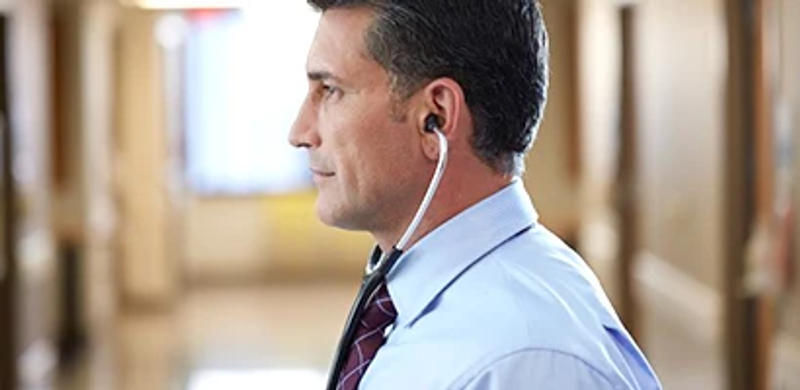 Description Picture 4 of itemMedical Stethoscope Doctor Cardiology Stethoscope Professional Heart Stethoscope Medical Devices Student Vet Nurse estetoscopio