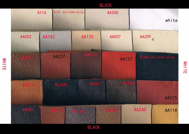 Description Picture 2 of itemMANBAS leather swatches of living room Sofa set / muebles de sala genuine leather sofa cama puff