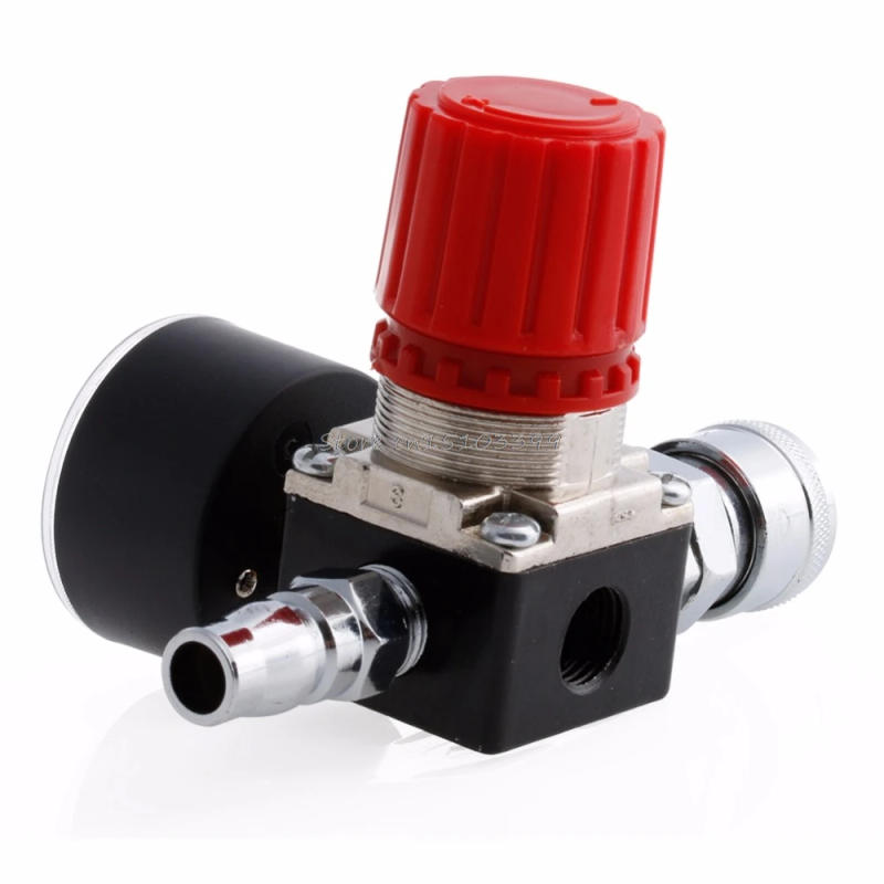 Description Picture 2 of item1/4" 180PSI Air Compressor Regulator Pressure Switch Control Relief Valve Gauges Drop Ship