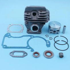44.7mm Nikasil Plated Cylinder Piston Kit For Stihl 026 026PRO MS260 Big Bore Chainsaw Top End Replacement Parts