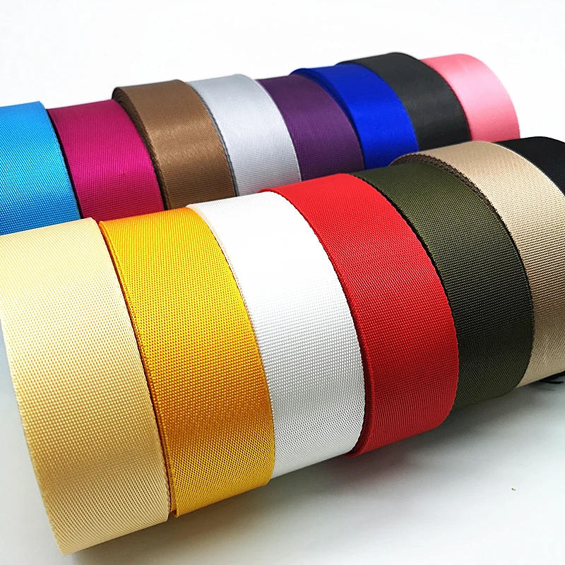 Description Picture 2 of item2 Yards 30mm Strap Nylon Webbing Knapsack Strapping Sewing Bag Belt Accessories