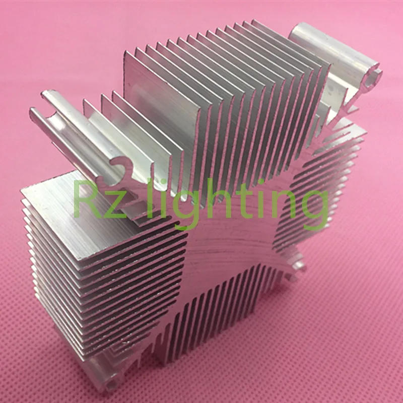 Description Picture 5 of item90x90x25mm  Pure aluminium heat sink radiator for Led Light cooler cooling