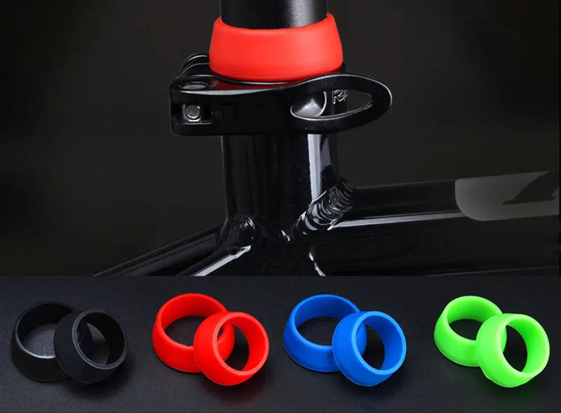 Description Picture 5 of itemBicycle Seat Post Rubber Ring Dust Cover Silicone Waterproof MTB Bike Seatpost Coevr Case Protective Cycling Bike Accessories