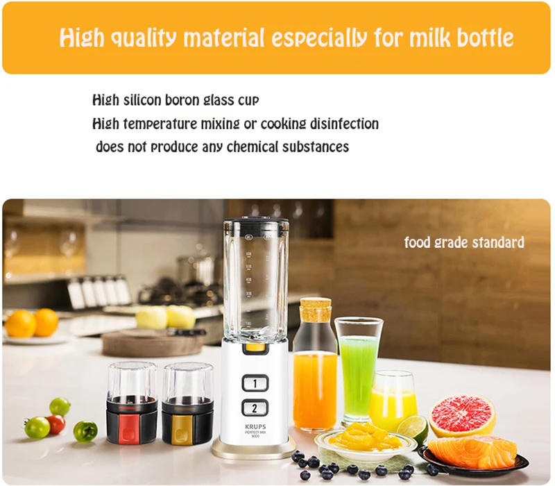 Description Picture 4 of itemHousehold Food Blender Multi-Functional Food Grinding Machine Dry Grinding Machine Juicer Mixer