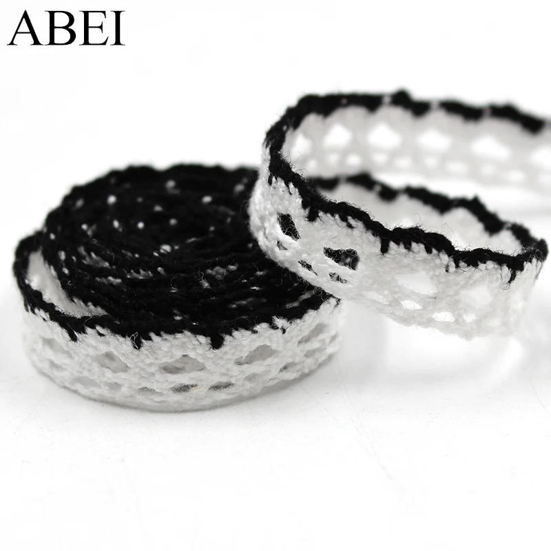 Description Picture 6 of item10yards/lot Quality vintage Cotton Lace Ribbon Garment Apparel Wrap Embellishment Diy Wedding Party Crafts Scrapbooking Decors