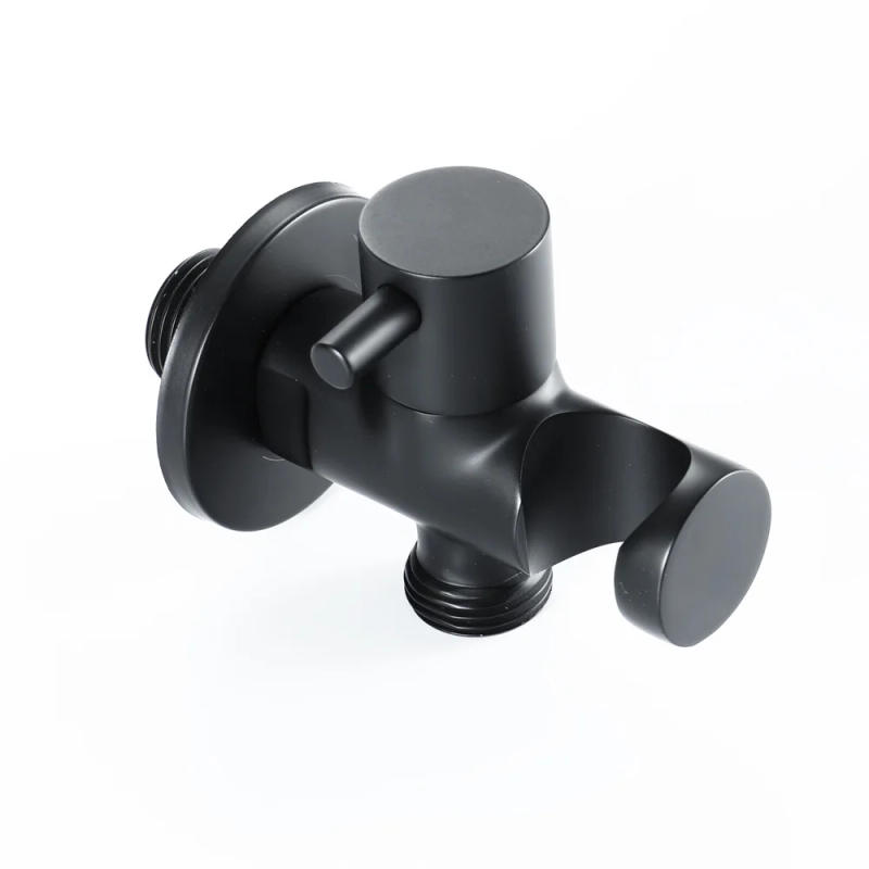 Description Picture 5 of itemAll solid brass black Bidet sprayer toilet shower spray strong bathroom shower head complete set hose holder wall mounted