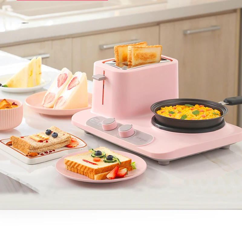 Description Picture 3 of itemMultifunctional 3 in 1 Electric Cooker Simple Style Mini DIY Breakfast Machine Pot