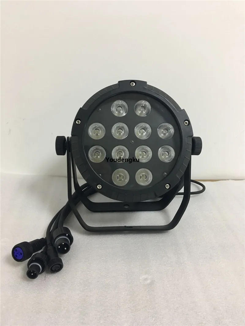 Description Picture 4 of item12 pieces 12 x 10w rgbw 4in1 led par outdoor spot stage wall washer waterproof IP 65 LED PAR lighting