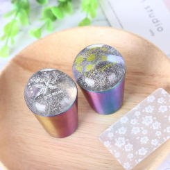 4cm HOLO Marshmallow Nail Art Stamper Big Stamper Professional  Refill Stamping Painting Tools for Stamp Templates
