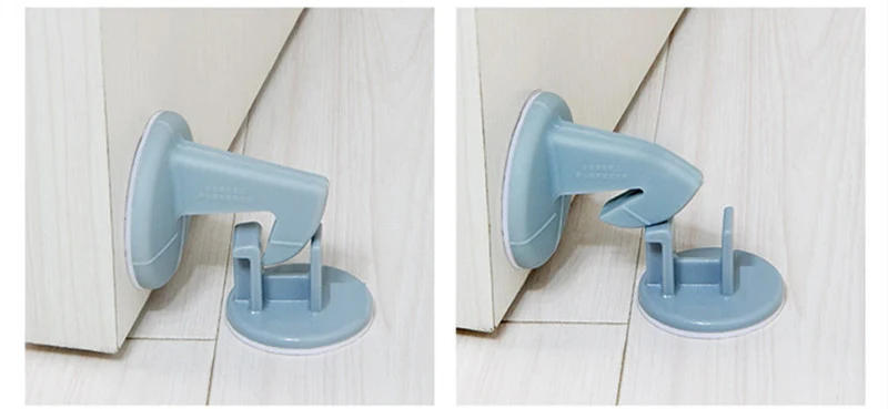 Description Picture 5 of itemSilicone Door Stops Holder Protection Door Stopper For Doors Knob Stopper Wall Mounted Limiters Door Bumper Holder Doorstopper