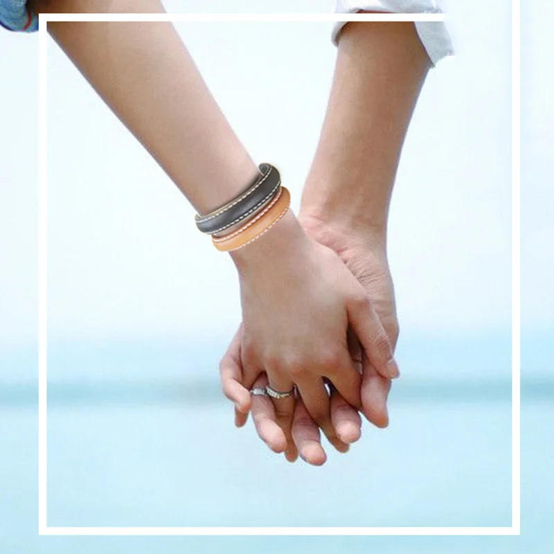 Description Picture 3 of itemBracelet Making Materials Set, Include Stainless Steel Inner Core 5-20mm, Genuine Cow Leather, Sewing Waxed Thread Wristband DIY