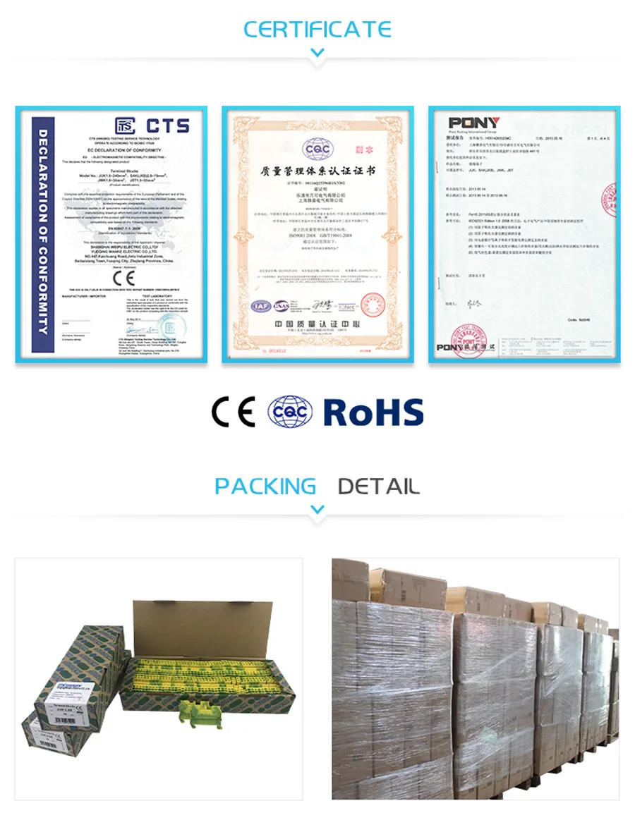 Description Picture 4 of itemPT/ST Series Barrier Plate D-ST 1.5/2.5/4/6/10 For PT ST Wire Electrical Connector Din Rail Terminal Block Accessories End Cover