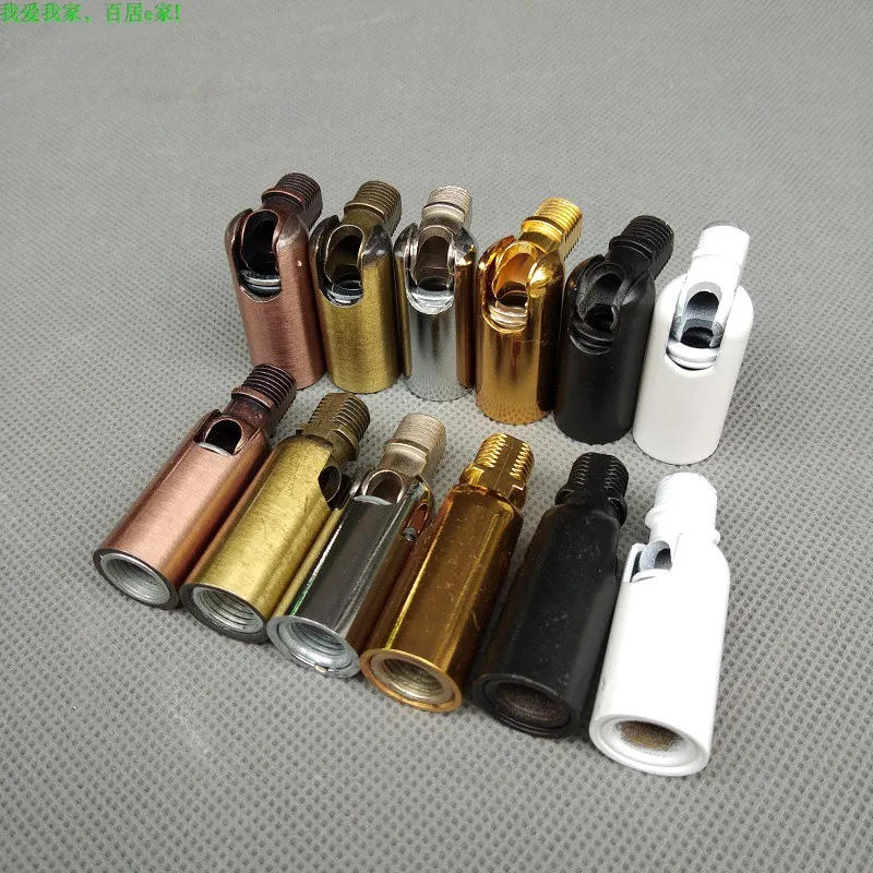 Description Picture 4 of item2pcs M10 Universal Head 180 Degrees Rotation Bolts 10MM Male/Female Tooth Tube for Wall Lamp/Corridor/Porch/Bar Chandelier Lamp