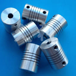 5mm*8mm 3D printer Stepper Motor Flexible Coupling Coupler /encoder flexible coupling/winding shaft coupling Aluminum