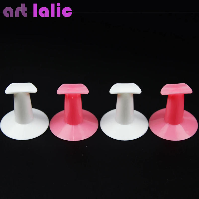 Description Picture 5 of item2Pcs Professional Nail Art Finger Support Stand Rest Holder for Gel Polish 3D Flower Painting Drawing Coating Salon Accessories