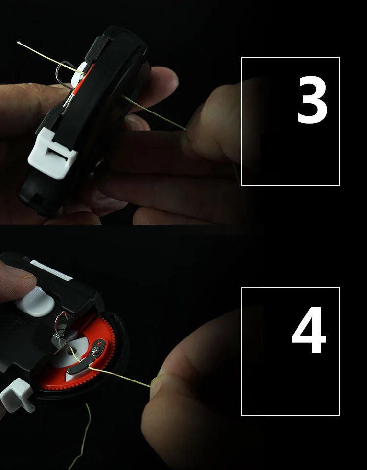 Description Picture 5 of itemElectric Automatic Fishing Hook Tier Machine Fast Fishing Hooks Line Tying Device Tool Fishing Tackle Accessories B439