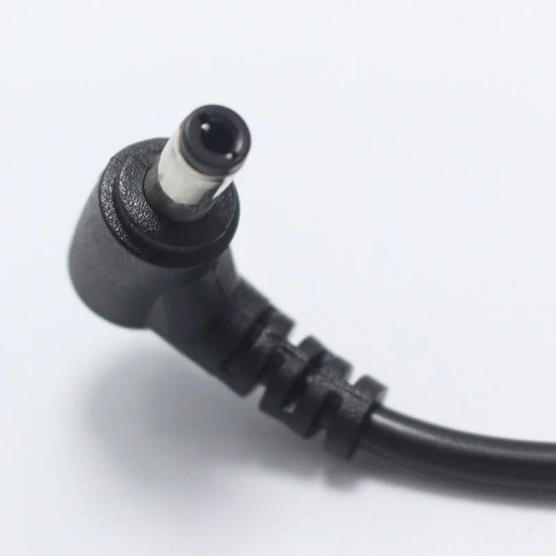Description Picture 5 of item1pcs 22AWG DC Power Plug L-shaped 5.5X2.5mm / 5.5*2.5 male 90 Right Angle Jack with Cord Connector Cable 30cm