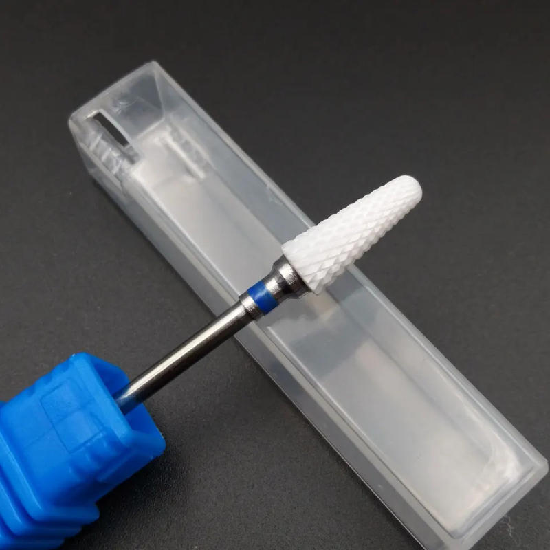 Description Picture 6 of itemHYTOOS 4 Type Ceramic Cone Nail Drill Bit 3/32" Rotary Burr Bits For Manicure Nail Drill Accessories Milling Cutter Remove Gel