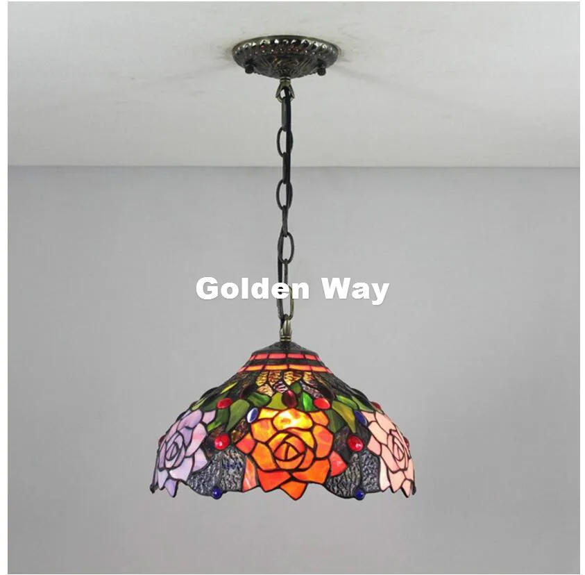 Description Picture 4 of itemIconic Brand Novelty Flowral Pendant D30cm Bedroom Pendant Lamp for Balcony Home Decoration AC E27 100% Guaranteed