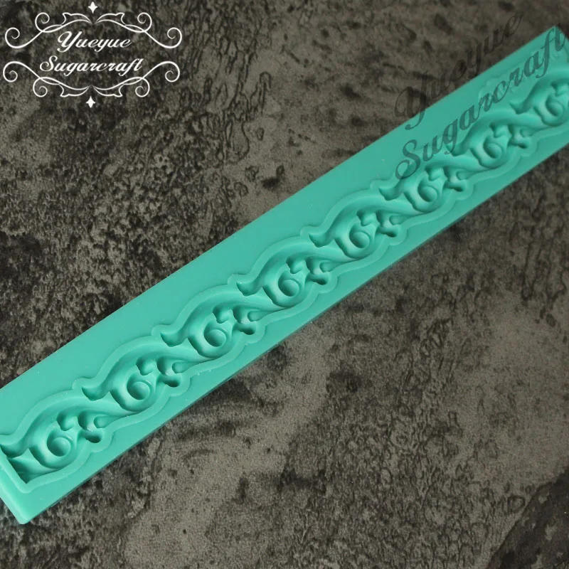 Description Picture 6 of itemYueyue Sugarcraft Border silicone mold fondant mold cake decorating tools chocolate gumpaste mold