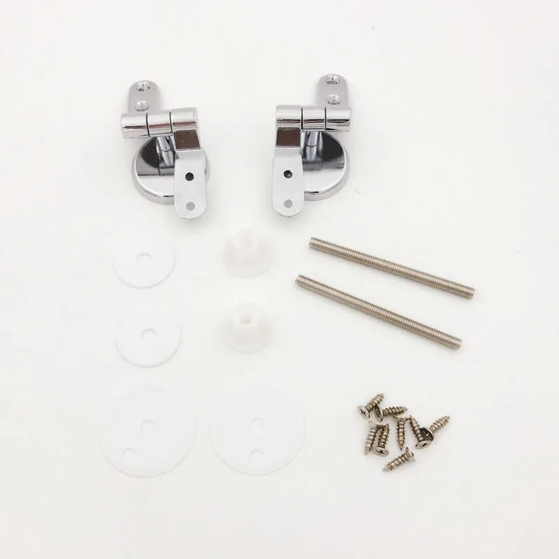 Description Picture 3 of itemStainless Steel Toilet Seat Hinge Replacement Parts Mountings with Screws Bolts and Nuts