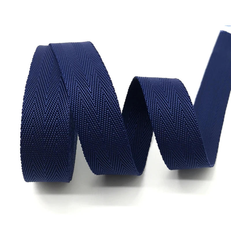 Description Picture 5 of item5 yards 25mm Canvas Webbing Bag Belt Ribbon Nylon  Knapsack Strapping Sewing   Accessories