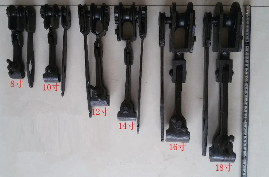 Description Picture 6 of item10" with 1.5M steel wire rope, Greenhouse tensioner Tiger head tensioner clamp for wire, steel strand wire grip iron cable clamp